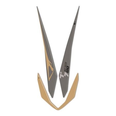 Adesivo 3D Protezione Parafango Alto compatibile con Yamaha Tenere 700 2025