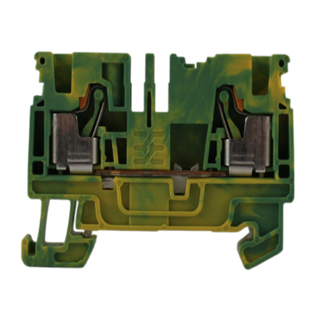 Morsetto passante terra 4mmq 1 piano 2 conduttori Weidmuller