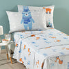 Lenzuola Teddy ! Caleffi Kids Completo cotone
