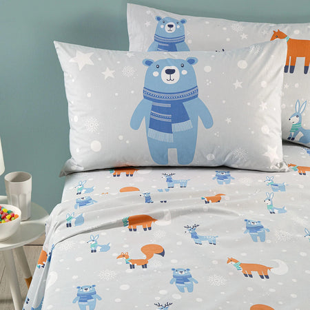 Lenzuola Teddy ! Caleffi Kids Completo cotone