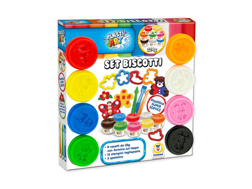 Plastiart - Set Biscotti Vasetti 28gr