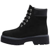 Timberland donna stivale nero Impermeabile con Plateau Stone Street 6-Inch