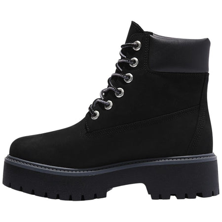 Timberland donna stivale nero Impermeabile con Plateau Stone Street 6-Inch