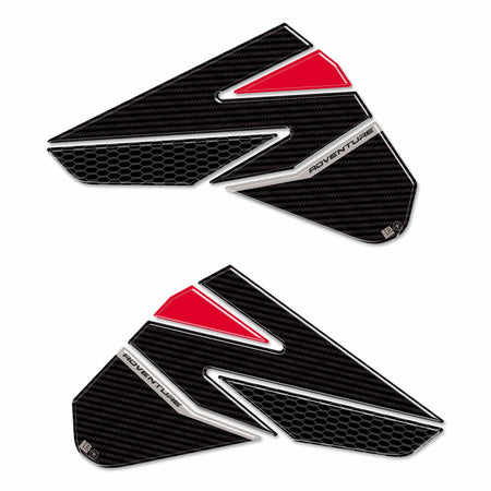 Adesivi 3D Protezioni Laterali Serbatoio moto compatibili con Zontes 703F 2025