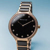 Bering Orologio Sale oro rosa brilliante