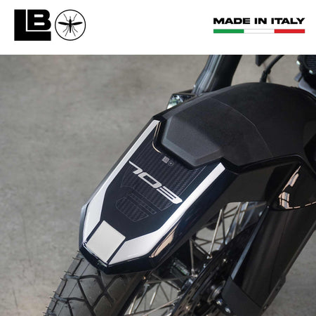 Adesivo 3D Protezione Parafango Centrale moto compatibile con Zontes 703F 2025