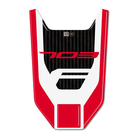 Adesivo 3D Protezione Parafango Centrale moto compatibile con Zontes 703F 2025