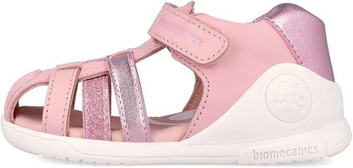 Sandali bambino primi passi 20 - 25 rosa Biomecanics