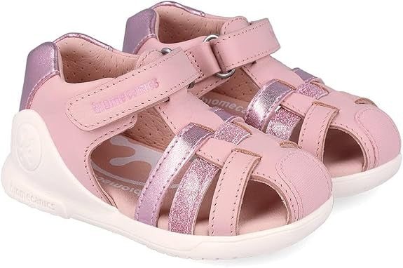 Sandali bambino primi passi 20 - 25 rosa Biomecanics