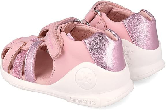 Sandali bambino primi passi 20 - 25 rosa Biomecanics