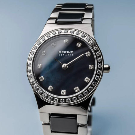 Bering Orologio Ceramic argento brilliante