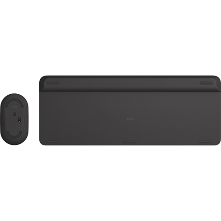 Logitech 920-009200 tastiera Mouse incluso Universale RF Wireless QWERTY Nordic Grafite (MK470 WIRELESS KEYBOARD & MOUSE PAN) - Versione UK