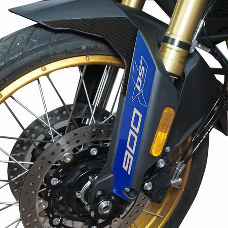 Adesivi 3D Protezioni Parasteli moto compatibili con Voge Valico 900DSX 2024-25
