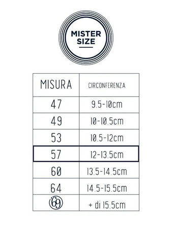 Mister Size - Profilattici 3pz 64