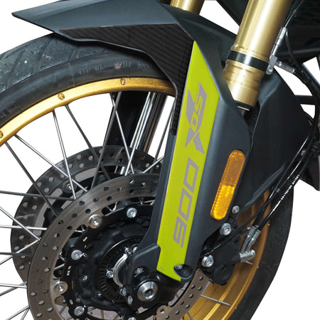 Adesivi 3D Protezioni Parasteli moto compatibili con Voge Valico 900DSX 2024-25