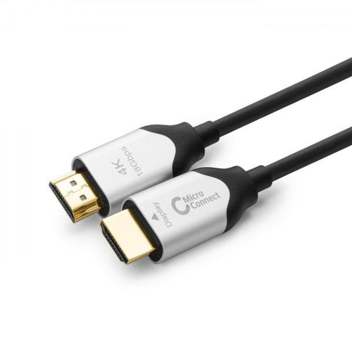 Microconnect HDM191910V2.0OP cavo HDMI 10 m HDMI tipo A [Standard] Nero (Premium High Speed Active - Optic HDMI 2.0 Cable 10m HDMI - 2.0 4K 60Hz, 18Gbps Support: YUV4:4:4, EDID/HDCP2.2/HDR/ARC - Warr