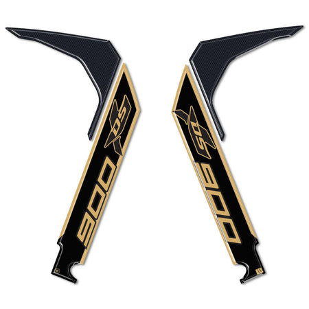 Adesivi 3D Protezioni Parasteli moto compatibili con Voge Valico 900DSX 2024-25