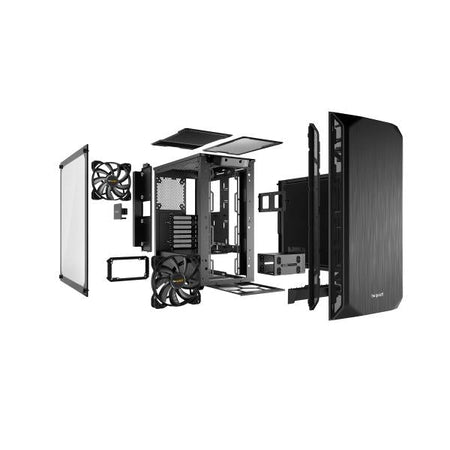 Silenzio! Finestra Pure Base 500 - Tower - ATX - Pannello laterale con finestra (vetro temperato)
