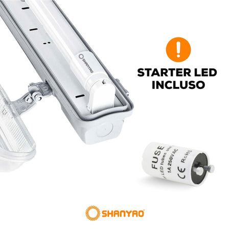SHANYAO - TUBO ESSENTIAL T8 G13 60CM 10W L.C.