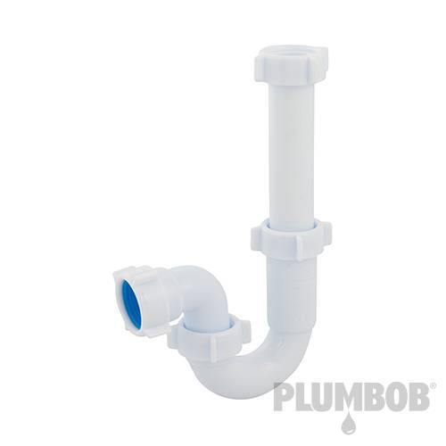 Sifone di Scarico Telescopico da 180-240mm, Diametro 40mm, per Lavabo Plumbob Plumbob