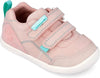 Scarpe tela wide primi passi blu  rosa naturale Biomecanics