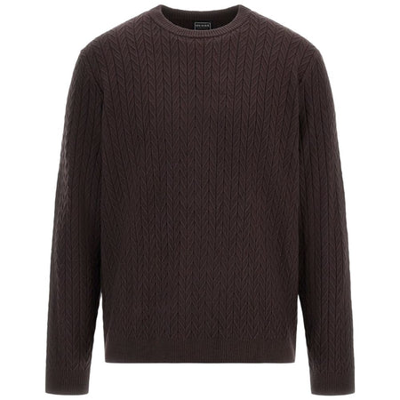 Guess pullover marrone IVAN CHEVRON M5BR41 Z2ZK2 G1H3