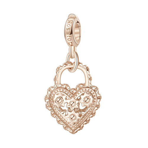 ROSATO - PENDENTE STORIE LUCCHETTO