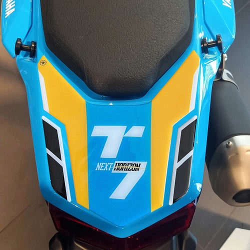Adesivo 3D Protezione Coda moto compatibile con Yamaha Tenere 700 Rally 2025