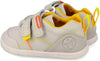 Scarpe tela wide primi passi blu  rosa naturale Biomecanics