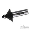 Fresa per smussare 1/2 per legno e pannelli truciolari in carburo di tungsteno triton Triton