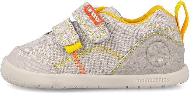 Scarpe tela wide primi passi blu  rosa naturale Biomecanics