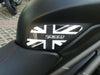 2 PROTEZIONI GINOCCHIA 3D compatibili per MOTO triumph SPEED TRIPLE 2016 - 2019