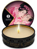 Shunga - Candelina Afrodisiaca per Massaggio Petali di Rosa