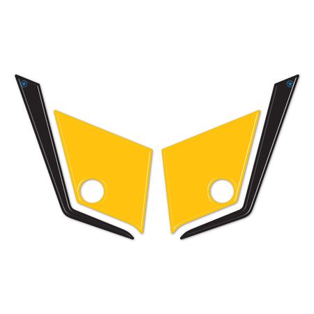 Adesivi 3D Protezioni Pance moto compatibile con Yamaha Tenere 700 Rally 2025