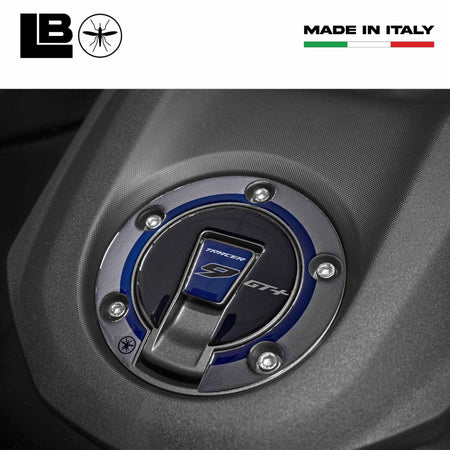 Tappo Keyless Serbatoio Adesivo 3D moto compatibile con Yamaha Tracer 9 GT+ 2025