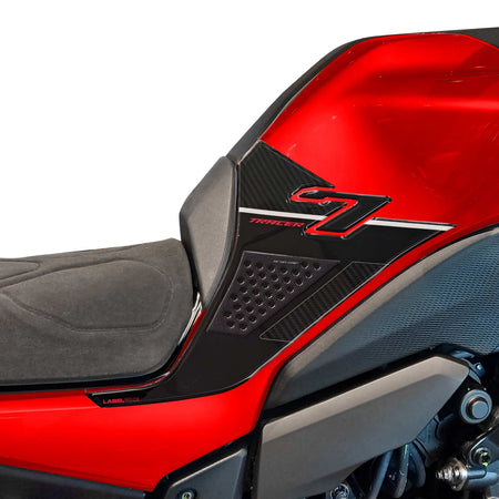 Adesivi Protezioni Laterali serbatoio moto compatibili con Yamaha Tracer 7 2025