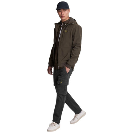 Lyle & Scott pantalone cargo nero TR2109ITA Pantaloni Lyle & Scott