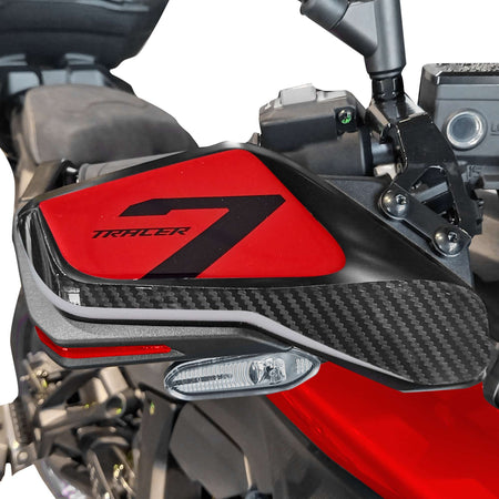 Adesivi Protezioni Frontali Paramani moto compatibili con Yamaha Tracer 7 2025