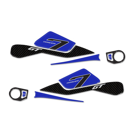Protezioni Paramani moto Adesivi 3D compatibili con Yamaha Tracer 7 GT 2025
