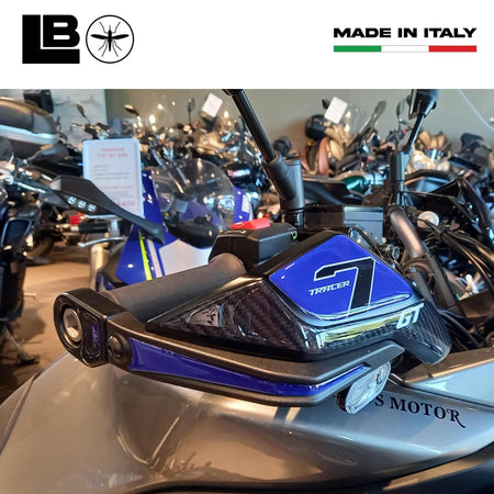 Protezioni Paramani moto Adesivi 3D compatibili con Yamaha Tracer 7 GT 2025