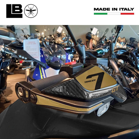 Protezioni Paramani moto Adesivi 3D compatibili con Yamaha Tracer 7 GT 2025
