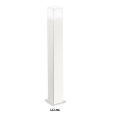 Lampioncino alluminio Gea Led ADITI GES402 LED lampada terra bianco moderno esterni E27 IP44