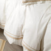 Completo Copripiumino Atelier ! Caleffi White Matrimoniale Lusso Elegante, Stile Raffinato