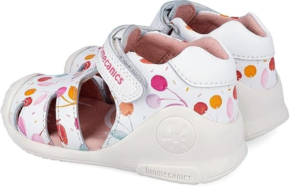 Sandali bambina primi passi 20 - 25 fantasia Biomecanics