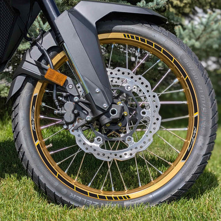 Strisce adesive cerchi ruote moto compatibili con Honda Transalp XL750 2025