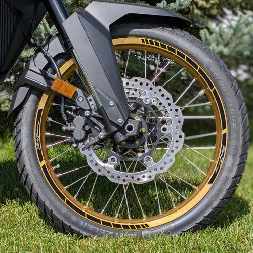 Strisce adesive cerchi ruote moto compatibili con Honda Transalp XL750 2025