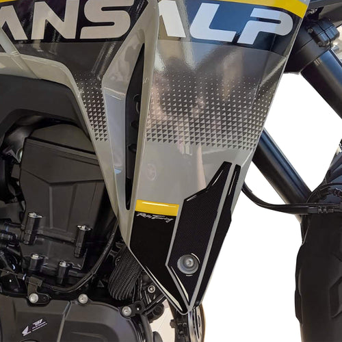 Protezioni Deflettori moto Adesivi 3D compatibili con Honda Transalp 2025