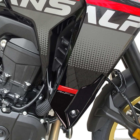 Protezioni Deflettori moto Adesivi 3D compatibili con Honda Transalp 2025