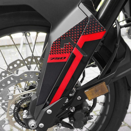 Protezioni Parasteli Parafango Adesivi 3D compatibili con Honda Transalp 2025