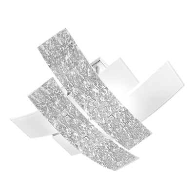 Plafoniera moderna Gea Luce LARA PM E27 LED vetro lampada soffitto